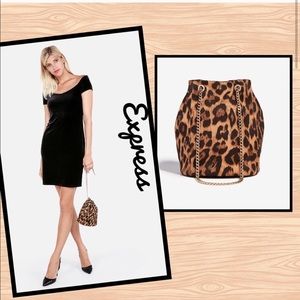 Express Mini Leopard Handbag